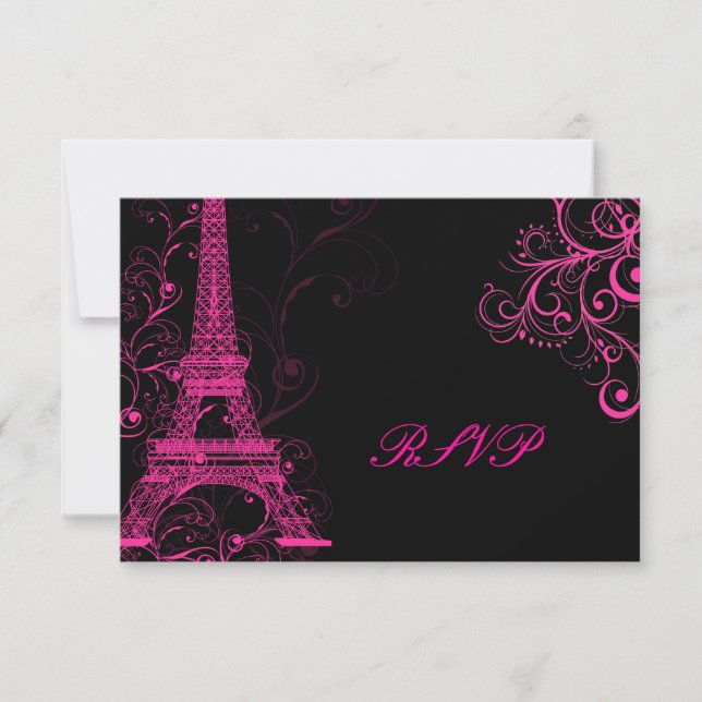 PixDezines la Toureiffel/paris OSA Kort (Framsida)
