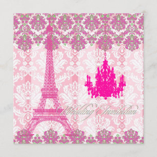 PixDezines la touring eiffel/paris Inbjudningar