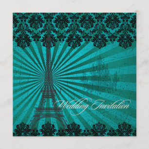PixDezines la touring eiffel/paris Inbjudningar