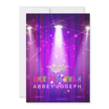 PixDezines Laser/Neon Ljus Bat mitzvah