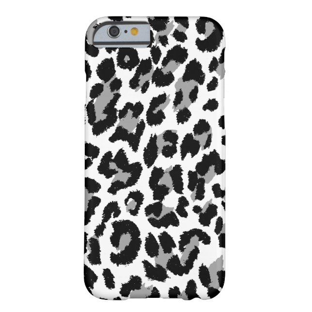 PixDezines leopard print Case-Mate iPhone Skal (Baksidan)