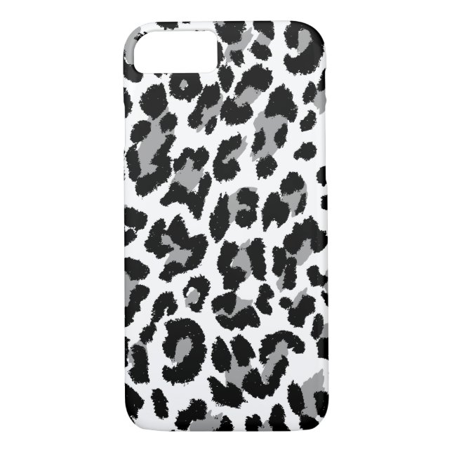 PixDezines leopard print Case-Mate iPhone Skal (Baksida)
