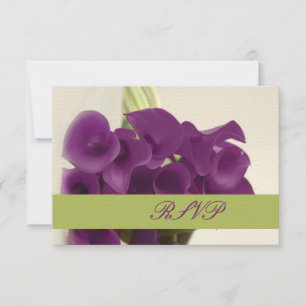 PixDezines lila calla lilies/diy OSA Kort
