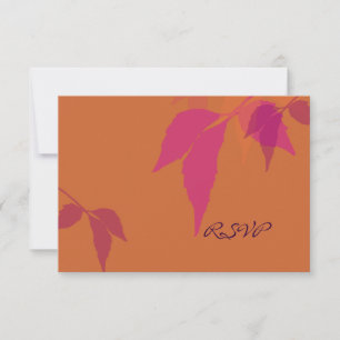 PixDezines lila+rosa höst OSA Kort