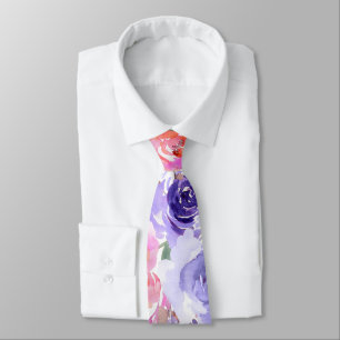 PixDezines Lila Summer Ro Neck Tie Slips