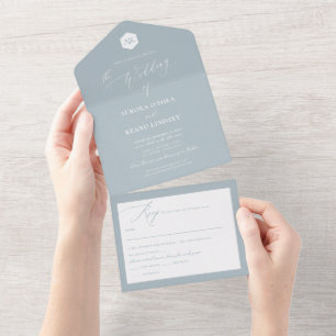 PixDezines Luxe Calligraphy DIY Färg Dusty Blue