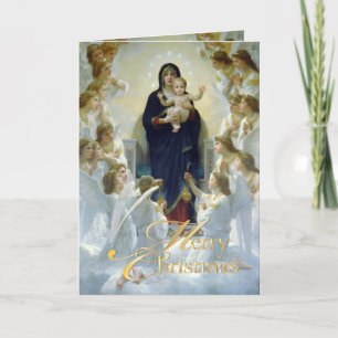 PixDezines Madonna+Änglar, Julhälsningar kort