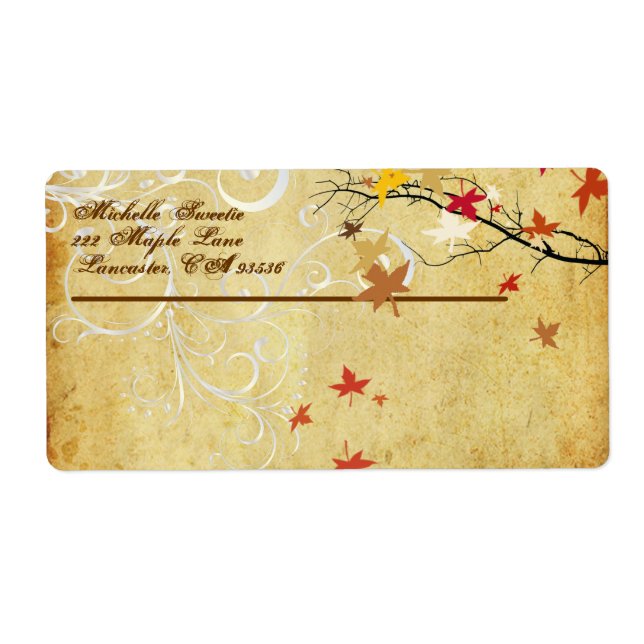 PixDezines Maple Gren Fraktsedel (Framsidan)