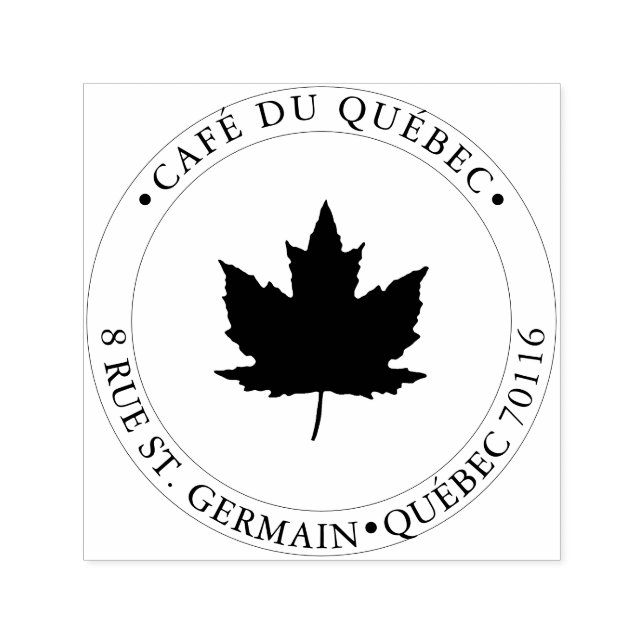 PixDezines Maple Löv Självfärgande Stämpel (Design)