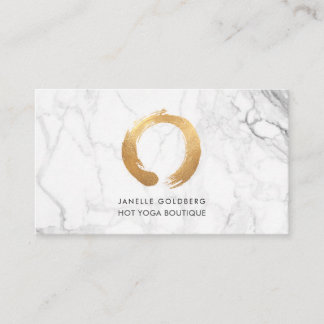 PixDezines Marble/Circle of Life/Faux Guld Visitkort