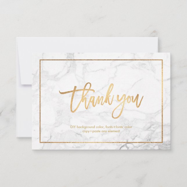 PixDezines MARBLE+FAUX GULD Platt Tack (Framsida)