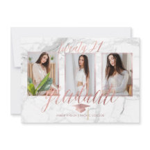 PixDezines Marble Faux Ro Guld Studenten