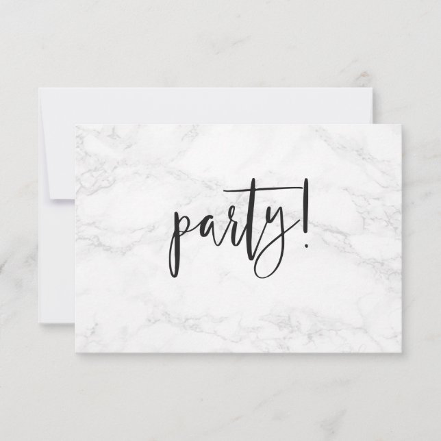 PixDezines Marble Pub Mitzvah ✡ Firande OSA Kort (Framsida)