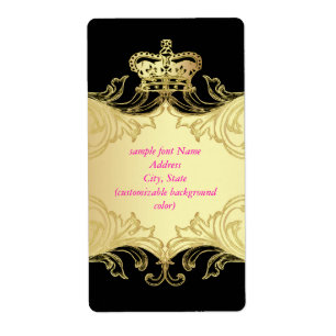 PixDezines Marie Antoinette en Oro/DIY färg/black Fraktsedel