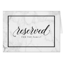 PixDezines Marmor Reserverad Bord Skylt