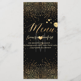 PixDezines Menu Champagne Bubbles/Rack-kort Meny