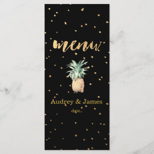 PixDezines Menu/Pineapples/Guld Specks/DIY Bckgran Meny