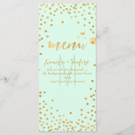 PixDezines-menyn DIY färg/dazzled guld spects Meny