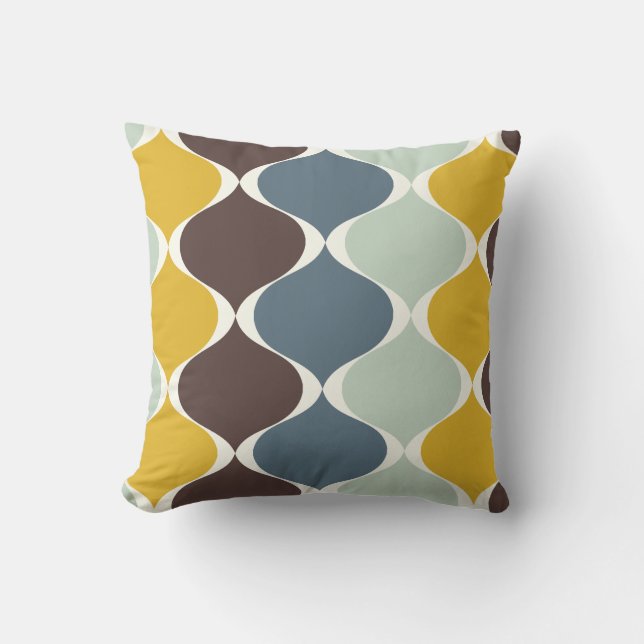 PixDezines mod ogee DIY bakgrundsfärg Kudde (Framsida)