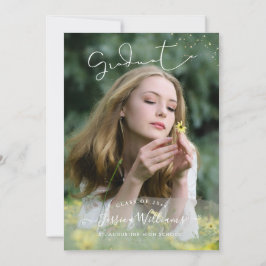 PixDezines Modern Calligraphy-skript Studenten in Inbjudningar