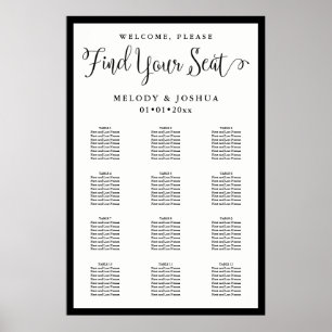 PixDezines Modern Calligraphy-teckensnitt, sätesdi Poster