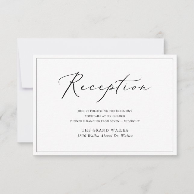 PixDezines Modern Elegant Script Reception (Framsida)