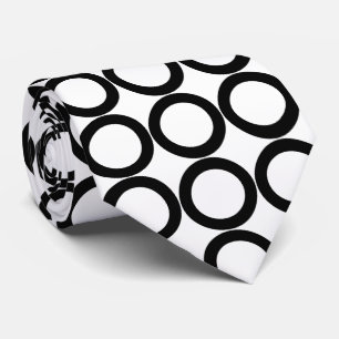 PixDezines-modet ringar/DIY-bakgrund färg Slips