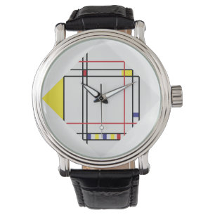 PixDezines Mondrian Art Armbandsur