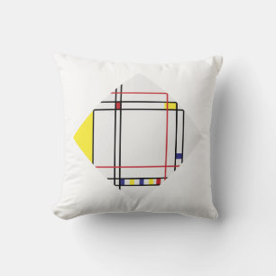 PixDezines Mondrian Arts/Diy-bakgrund Kudde