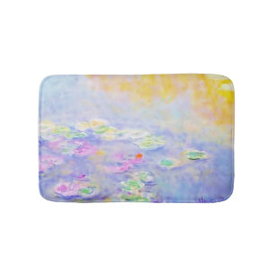 PixDezines monet lily pond på giverny Badrumsmatta