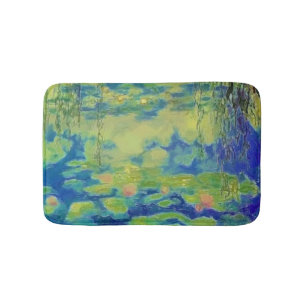 PixDezines monet näckrosdamm i Giverny Badrumsmatta