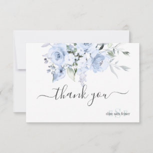 PixDezines Monogram Dusty Blue Ro Tack Kort