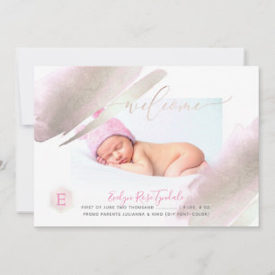 PixDezines MONOGRAM, PLATINUM+ Flicka Meddelande