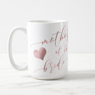 PixDezines Mor i skript Bride/Faux Ro Guld Kaffemugg