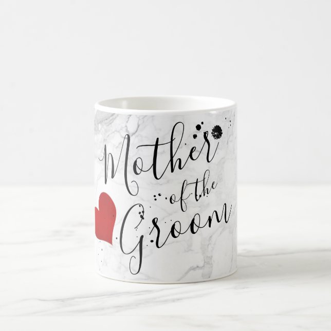 PixDezines Mor i skriptet Groom/Marble/DIY Kaffemugg (Center)