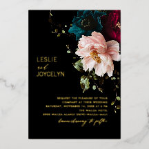 PixDezines Mörkt Blomsterarrangemang