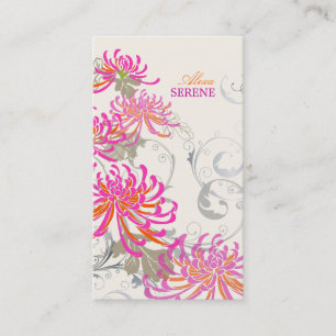 PixDezines morsa+swirls/diy färg Visitkort