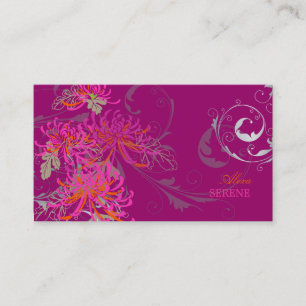 PixDezines morsa+swirls/diy färg Visitkort
