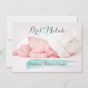PixDezines muta milah/foto ram+stjärnor/diy färg Inbjudningar