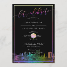 PixDezines NYC Skyline/Rainbow Färger