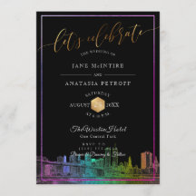 PixDezines NYC Skyline/Rainbow Färger