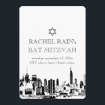 PixDezines NYC urban/bar mitzvah Inbjudningar<br><div class="desc">PixDezines silhuett av New York Citys skyline.  PixDezines dynamiska design låter dig ändra bildstorlek,  typsnitt och bakgrundsfärg för bar mitzvah eller valfritt evenemang.
com</div>