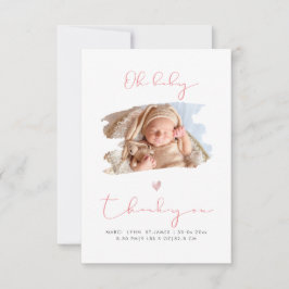 PixDezines Oh Baby Shower Tack + Annonsering Kort