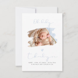 PixDezines Oh Baby Shower Tack + Annonsering Kort