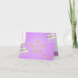 PixDezines Orchid Tallit mitzvah tack Kort