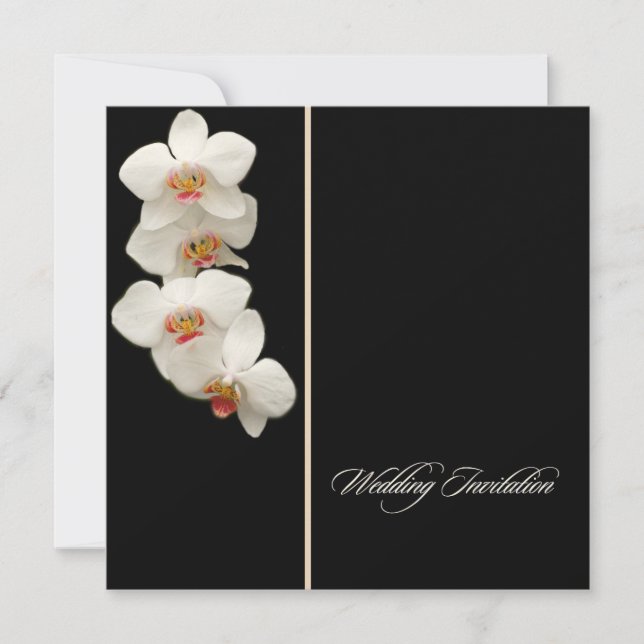 PixDezines orchids/phalaenopsis Inbjudningar (Framsida)