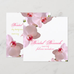 PixDezines Orkidéer/phalaenopsis/Gör-det-själv-bak Inbjudningar