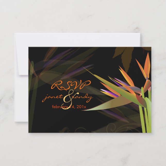 PixDezines osa Bird of Paradise/DIY färg (Framsida)
