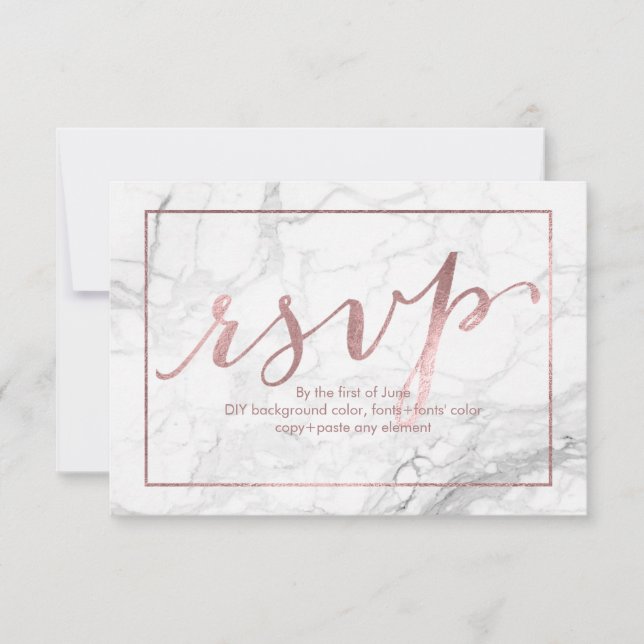 PixDezines OSA Dazzled/Faux Ro Guld/Marble (Framsida)