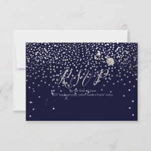 PixDezines OSA Dazzled/Faux Silver/marin Blue Kort